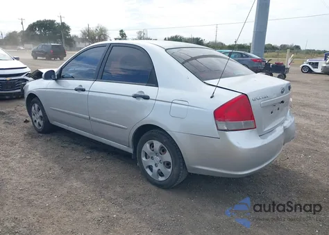 2009 Kia Spectra Lx from USA, damaged, VIN KNAFE221495635099